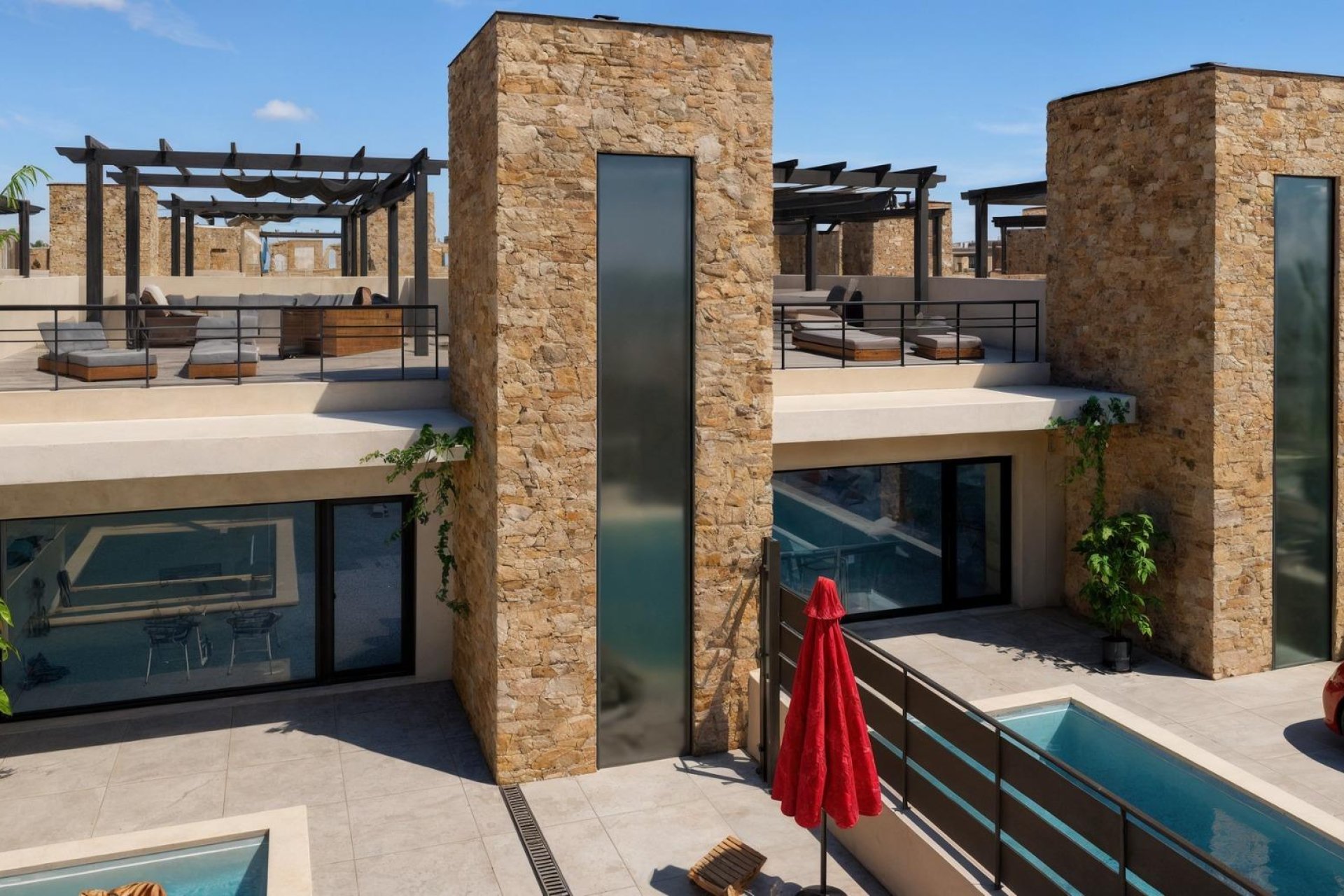 Obra nueva - Town House -
Fuente Álamo - La Pinilla
