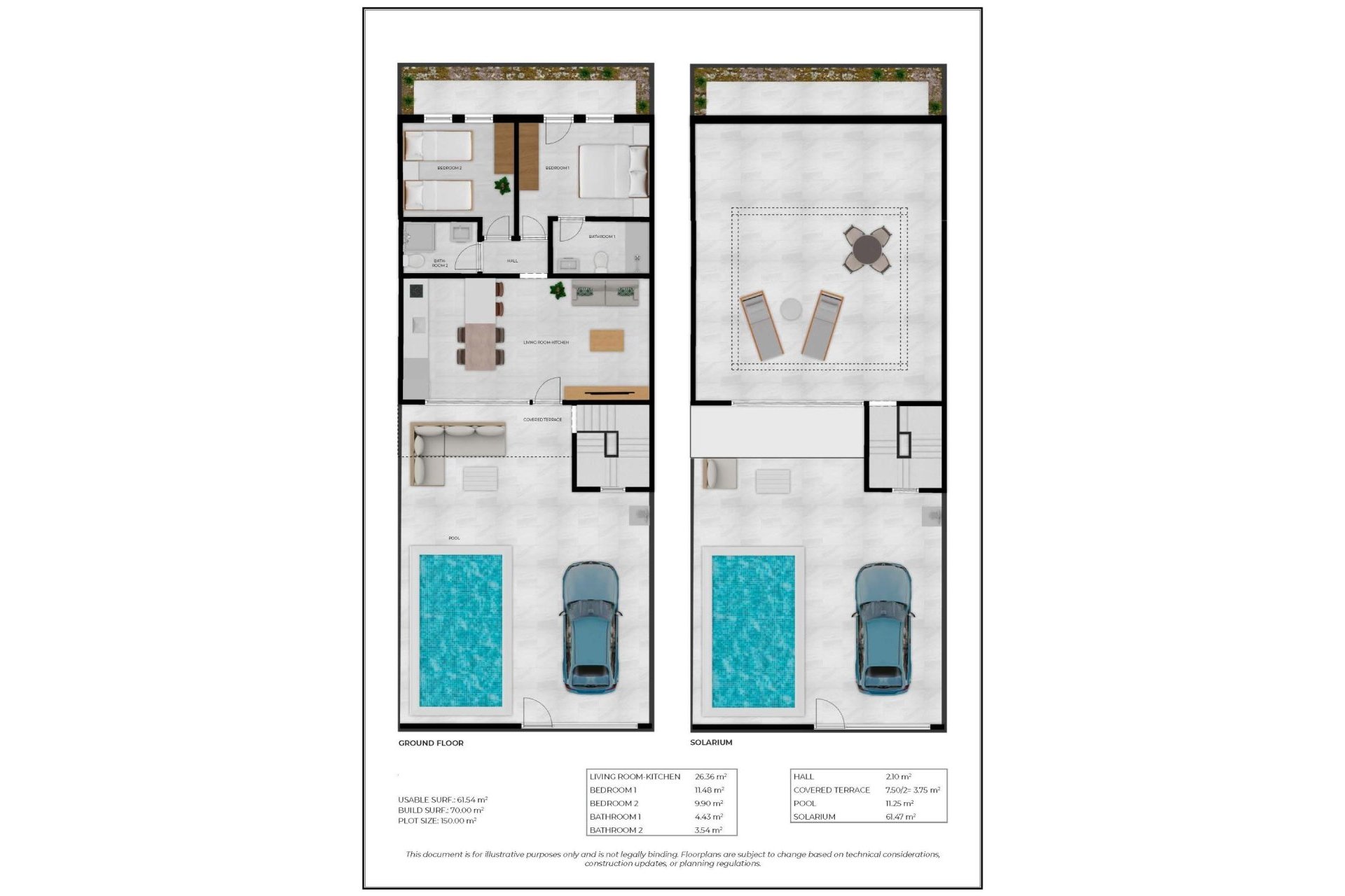 Obra nueva - Town House -
Fuente Álamo - La Pinilla