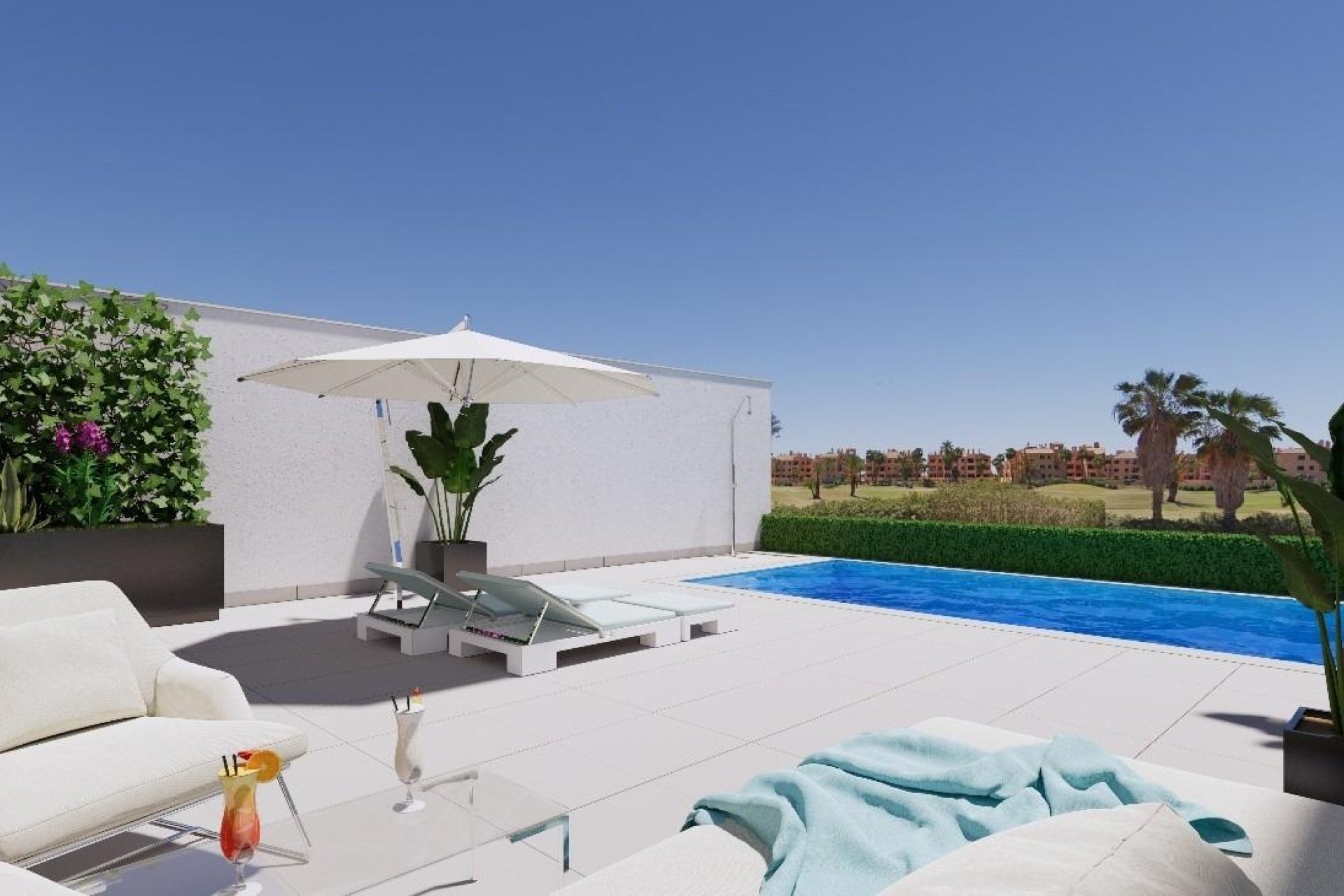 Obra nueva - Town House -
Los Alcázares - Serena Golf