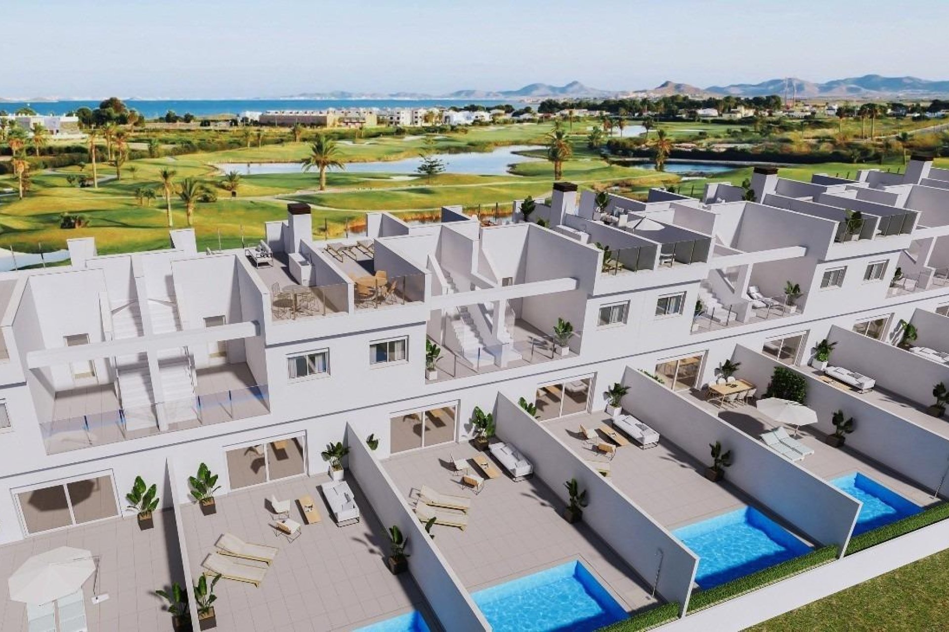 Obra nueva - Town House -
Los Alcázares - Serena Golf