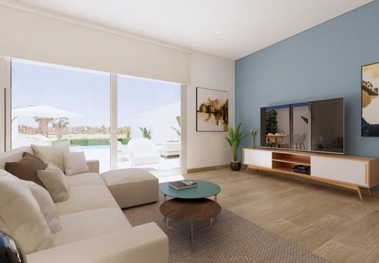 Obra nueva - Town House -
Los Alcázares - Serena Golf