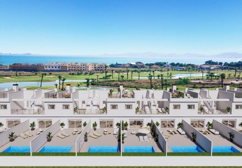 Obra nueva - Town House -
Los Alcázares - Serena Golf