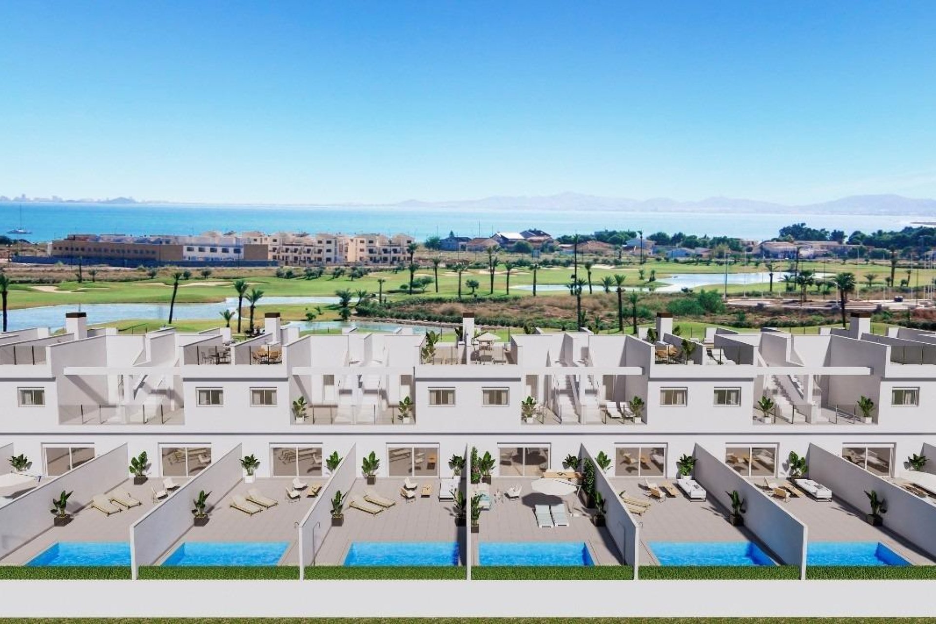 Obra nueva - Town House -
Los Alcázares - Serena Golf