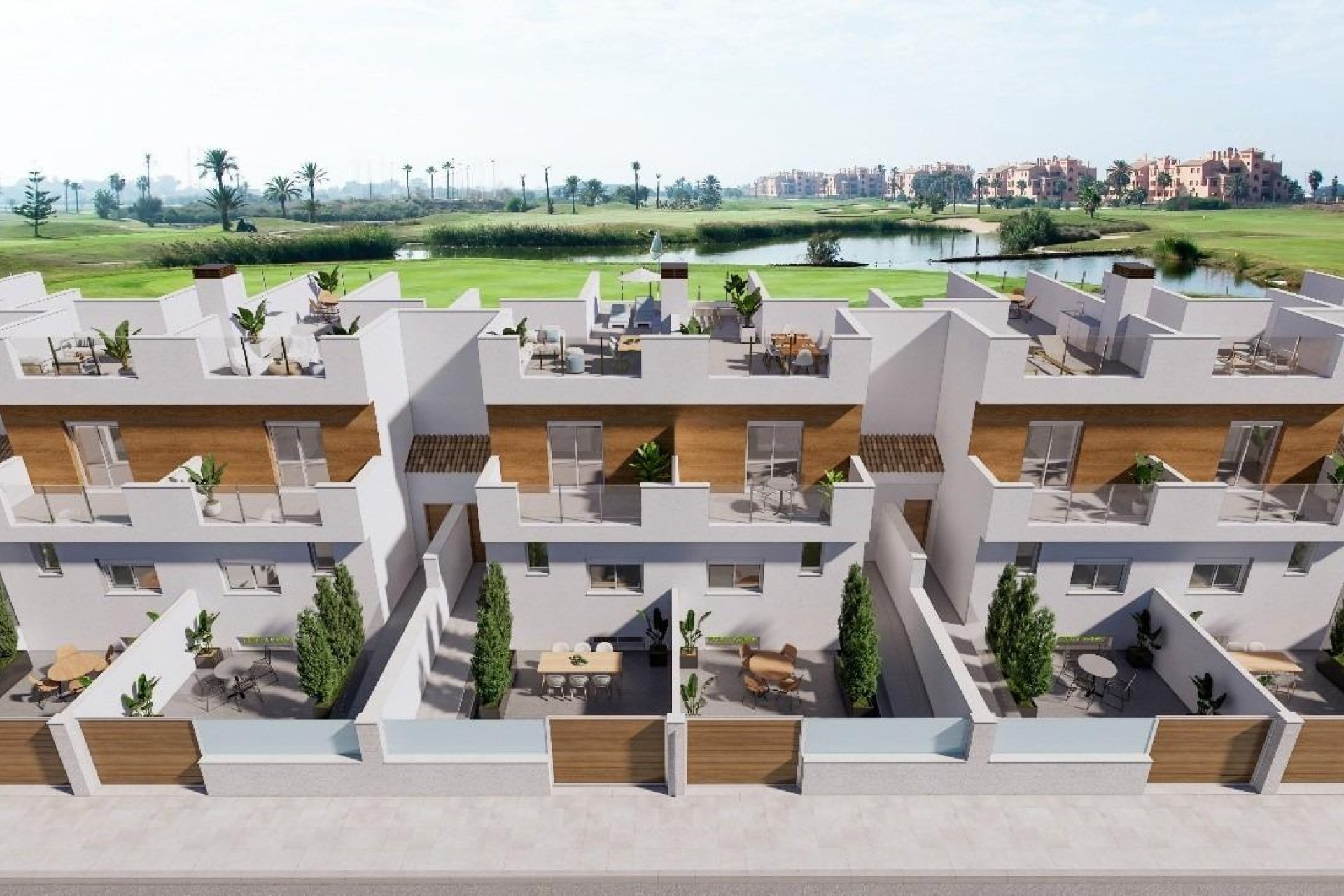 Obra nueva - Town House -
Los Alcázares - Serena Golf