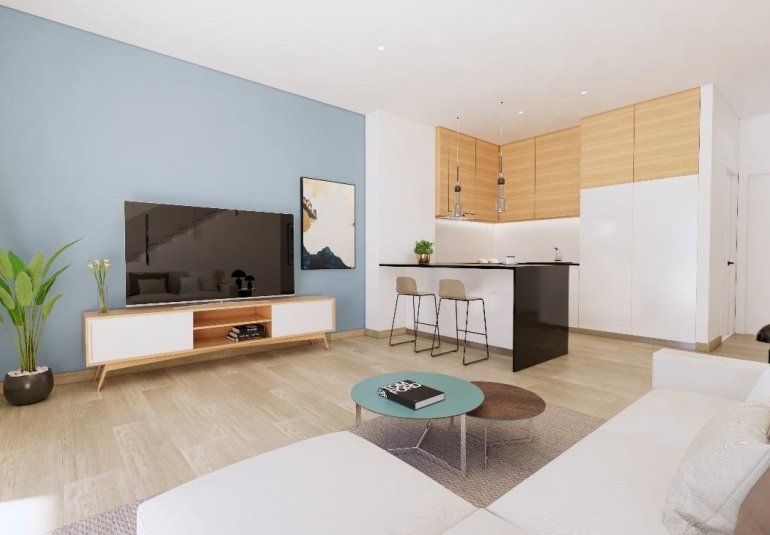 Obra nueva - Town House -
Los Alcázares - Serena Golf