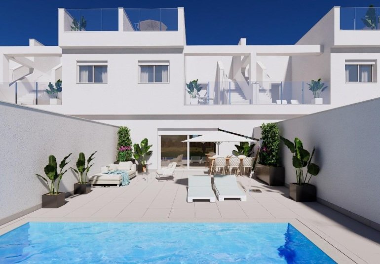 Obra nueva - Town House -
Los Alcázares - Serena Golf
