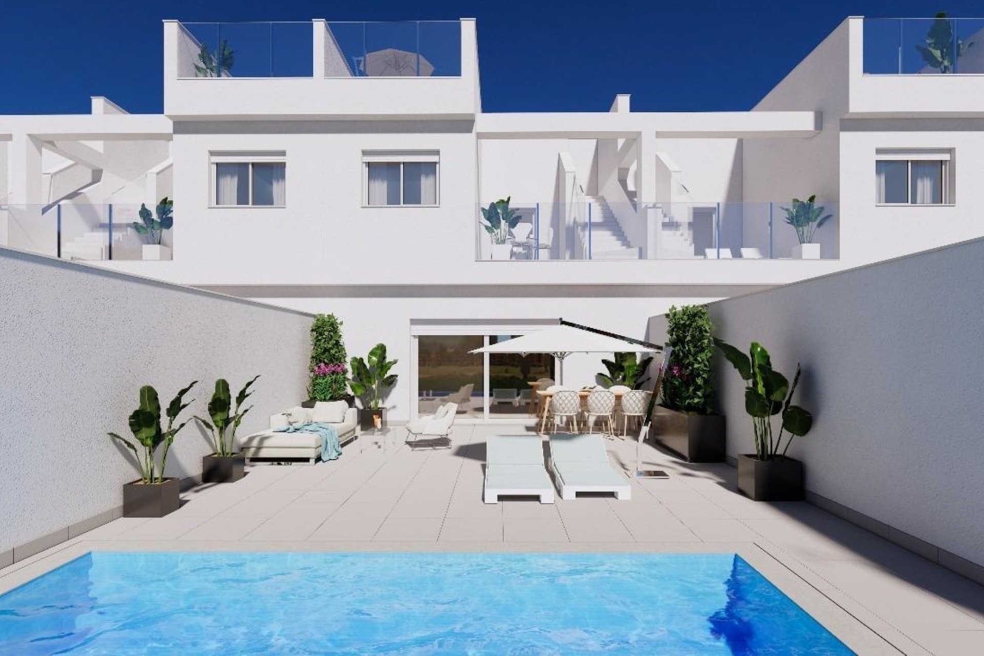 Obra nueva - Town House -
Los Alcázares - Serena Golf