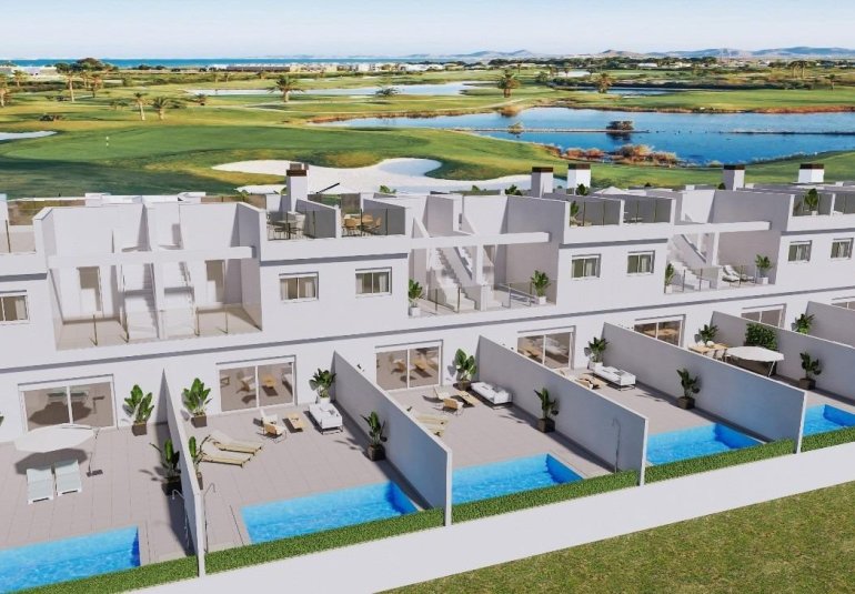 Obra nueva - Town House -
Los Alcázares - Serena Golf