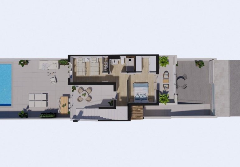 Obra nueva - Town House -
Los Alcázares - Serena Golf