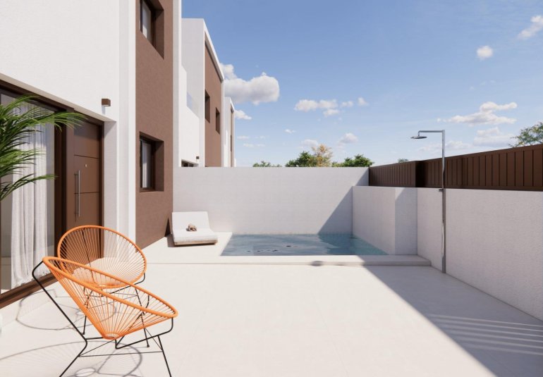 Obra nueva - Town House -
Pilar de la Horadada - Barrio los Segundas