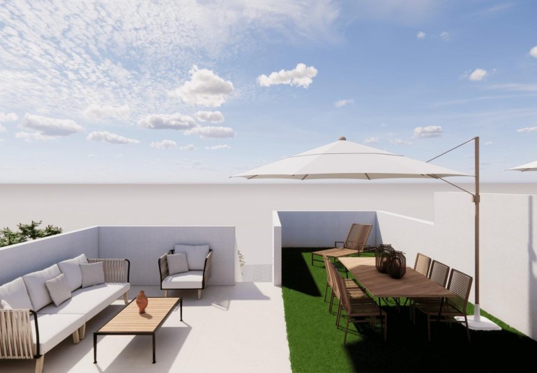 Obra nueva - Town House -
Pilar de la Horadada - Barrio los Segundas