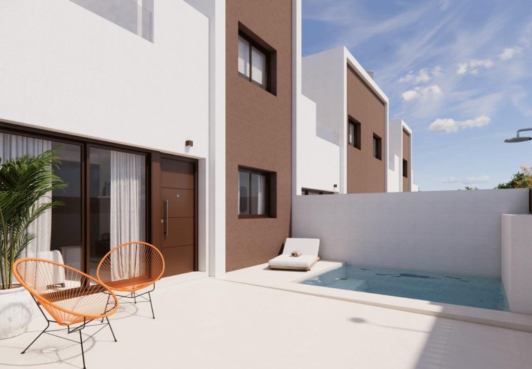 Obra nueva - Town House -
Pilar de la Horadada - Barrio los Segundas