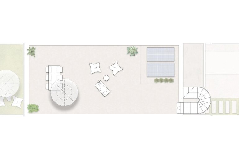 Obra nueva - Town House -
Pilar de la Horadada - pueblo