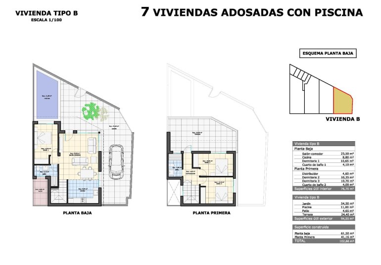 Obra nueva - Town House -
Pilar de la Horadada - pueblo