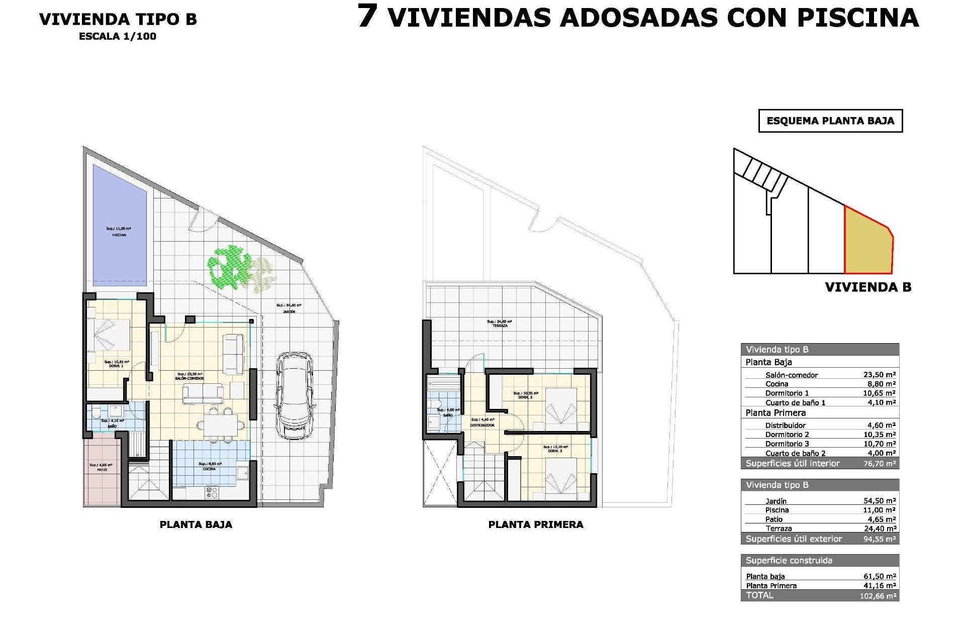 Obra nueva - Town House -
Pilar de la Horadada - pueblo