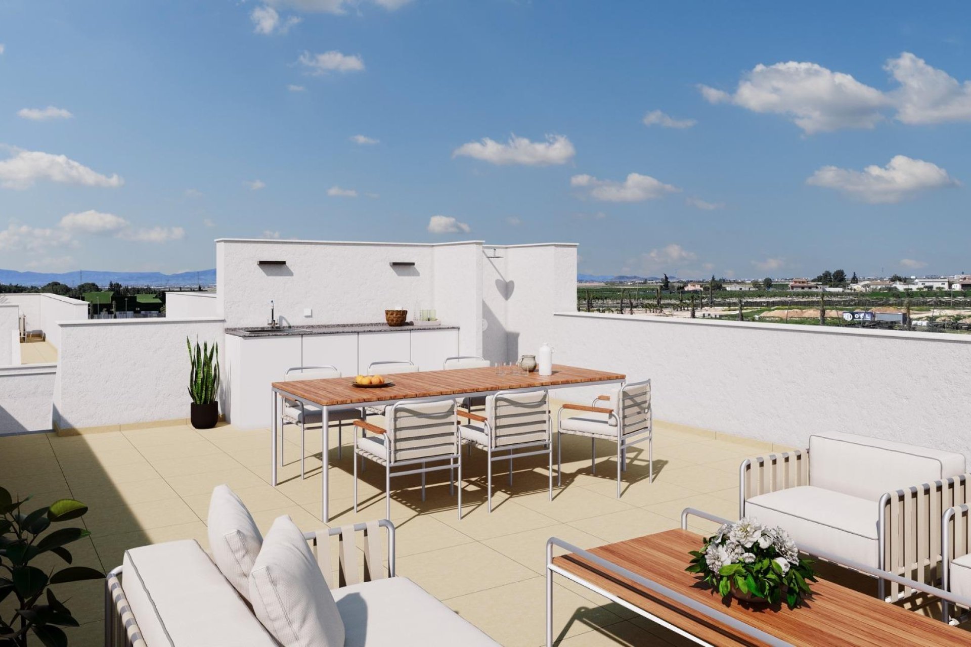 Obra nueva - Town House -
Torre Pacheco - Roldán