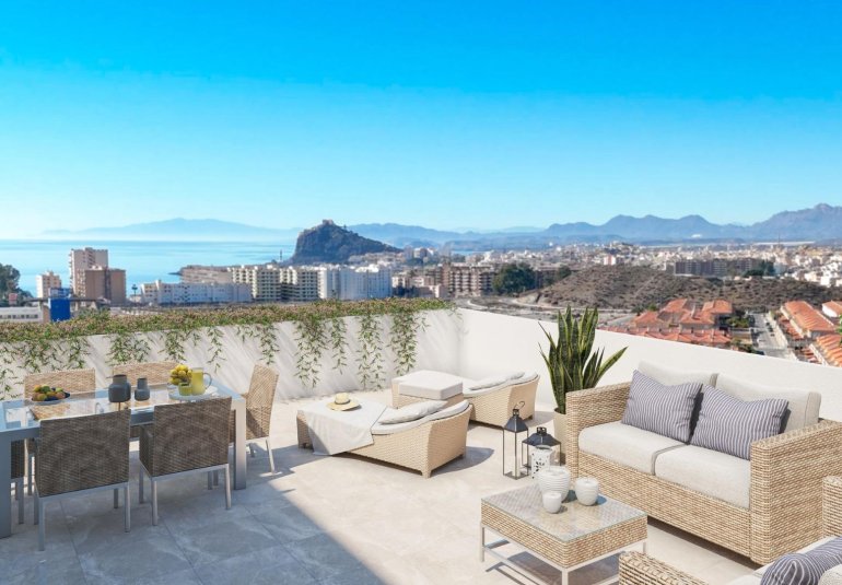 Obra nueva - Villa -
Águilas - Playa del Hornillo