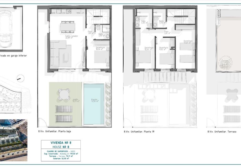 Obra nueva - Villa -
Águilas - Playa del Hornillo