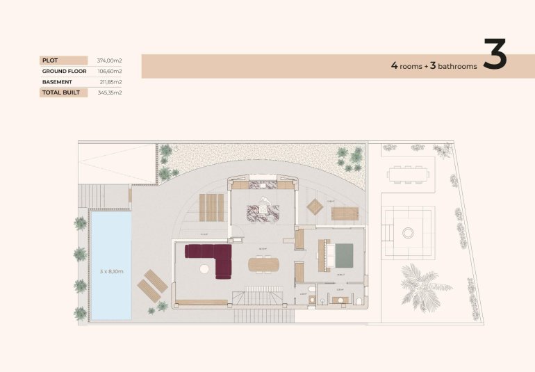 Obra nueva - Villa -
Algorfa - La finca golf