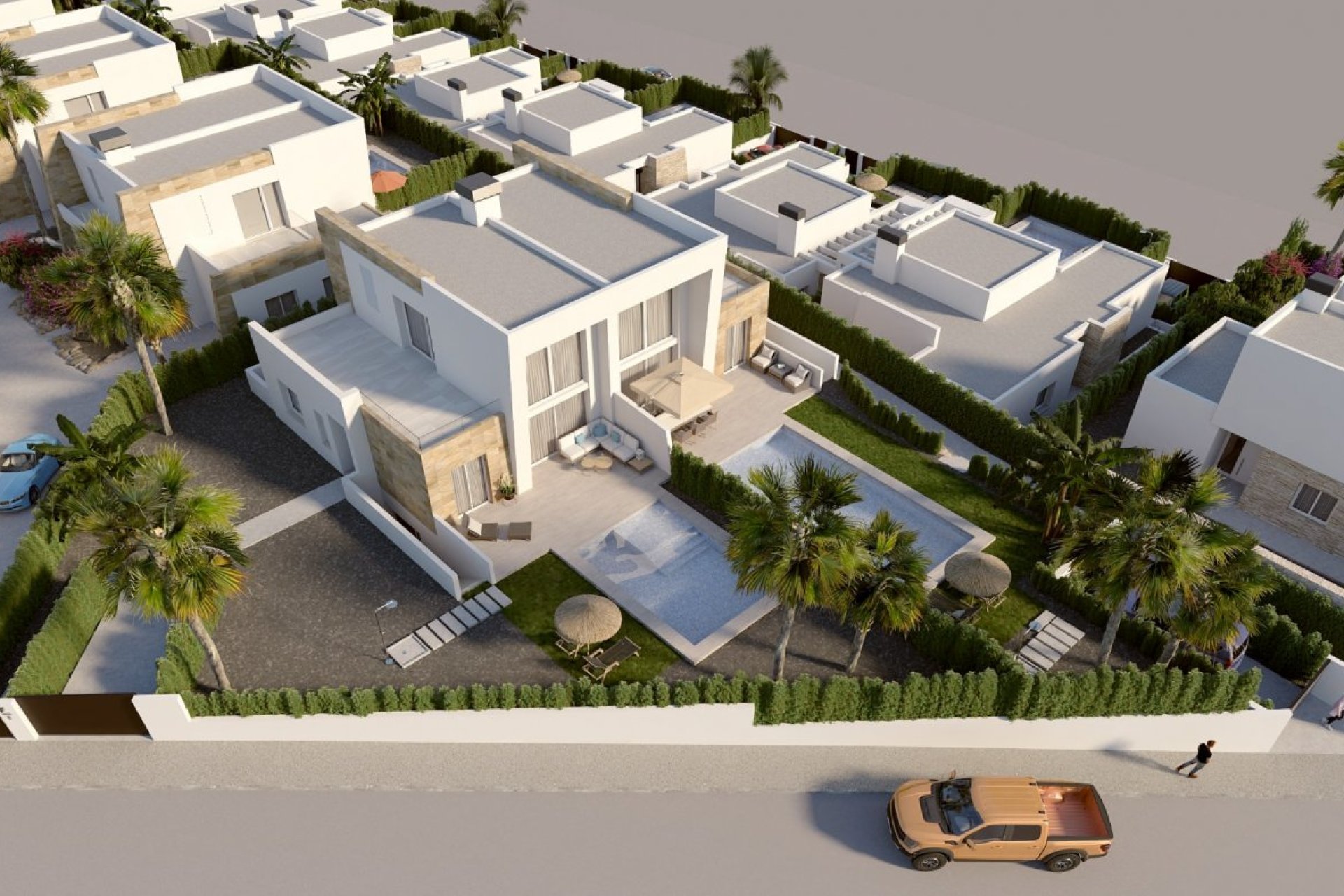 Obra nueva - Villa -
Algorfa - La finca golf