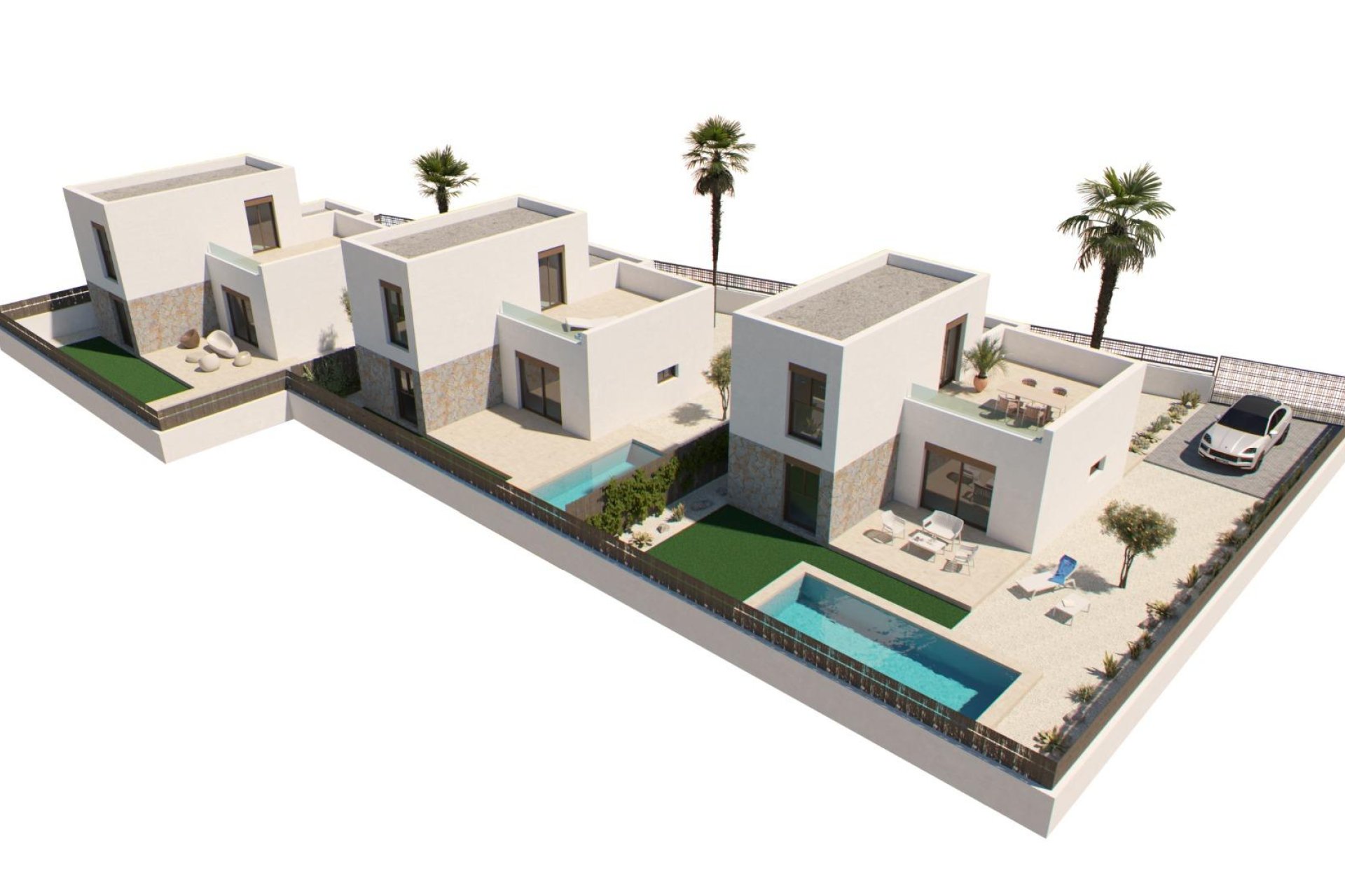 Obra nueva - Villa -
Algorfa - La finca golf