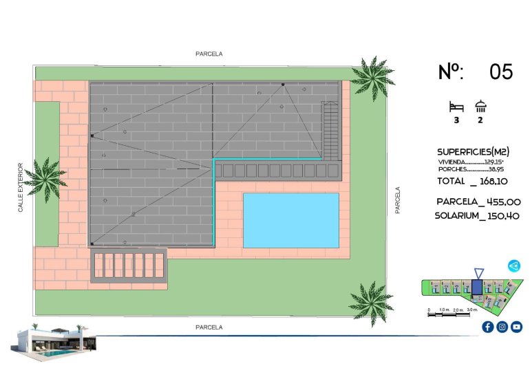 Obra nueva - Villa -
Algorfa - La finca golf
