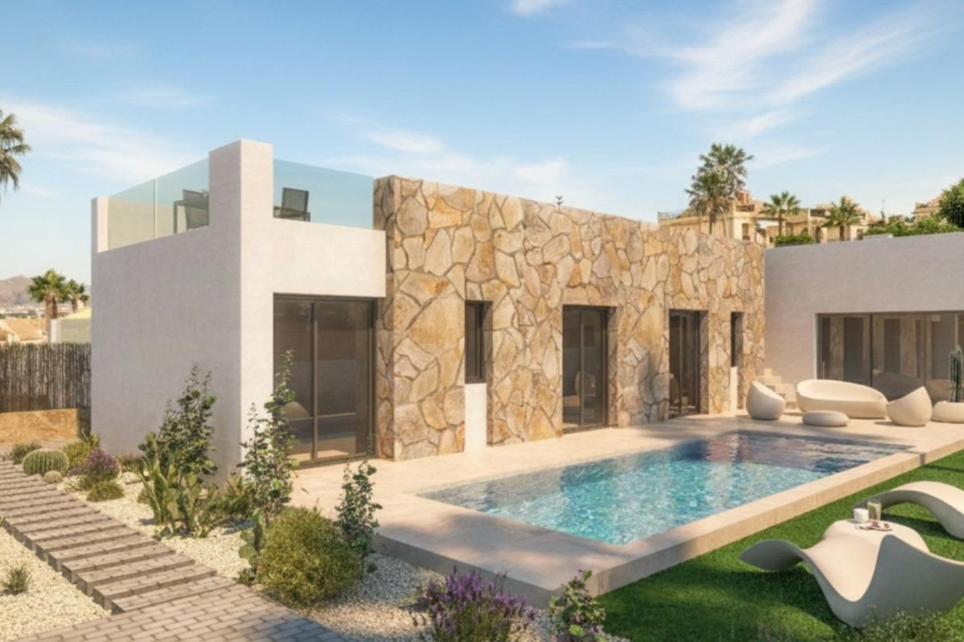 Obra nueva - Villa -
Algorfa - La finca golf