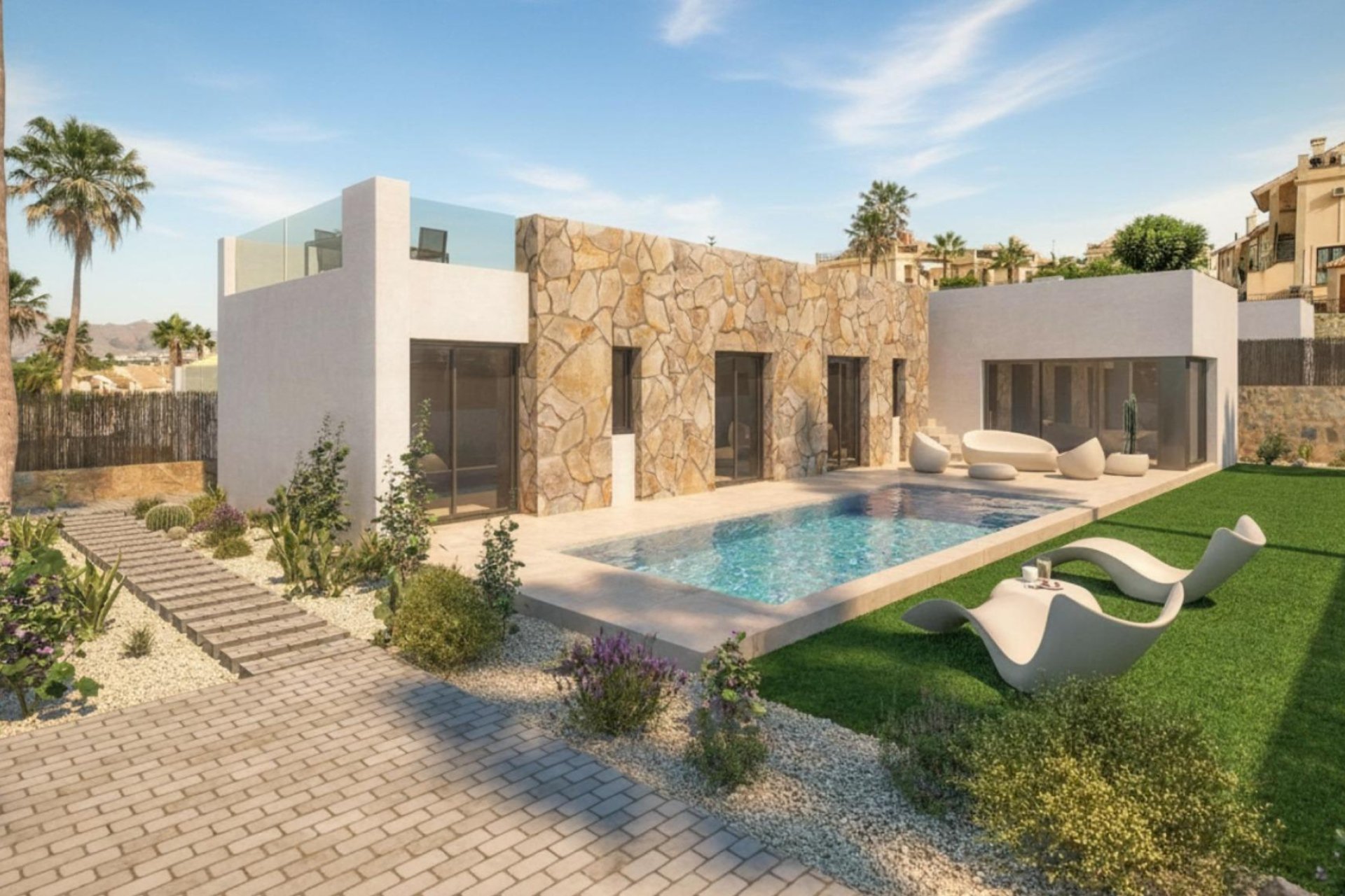 Obra nueva - Villa -
Algorfa - La finca golf