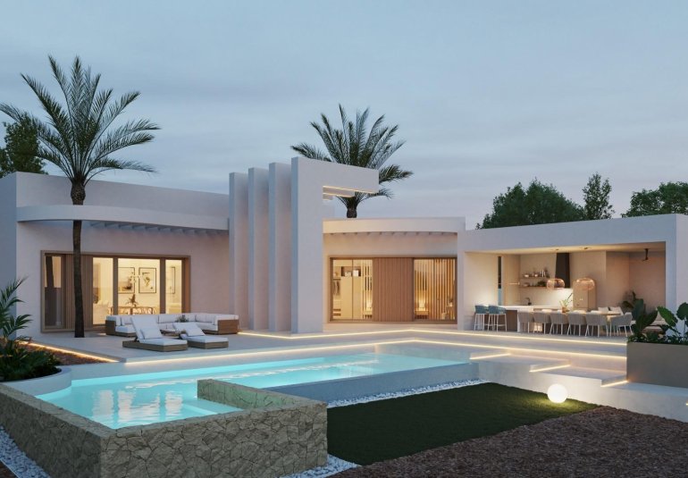 Obra nueva - Villa -
Algorfa - Lomas De La Juliana