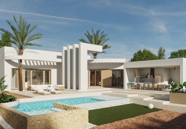Obra nueva - Villa -
Algorfa - Lomas De La Juliana