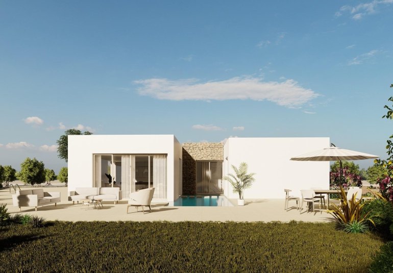 Obra nueva - Villa -
Algorfa - Lomas De La Juliana