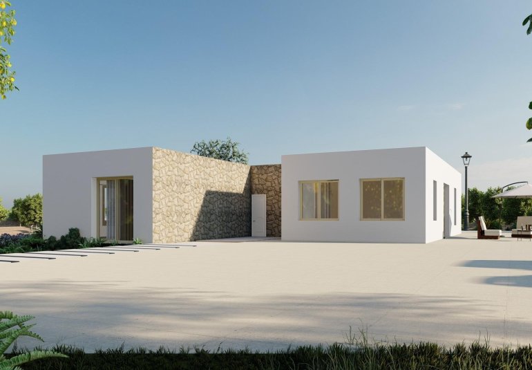 Obra nueva - Villa -
Algorfa - Lomas De La Juliana