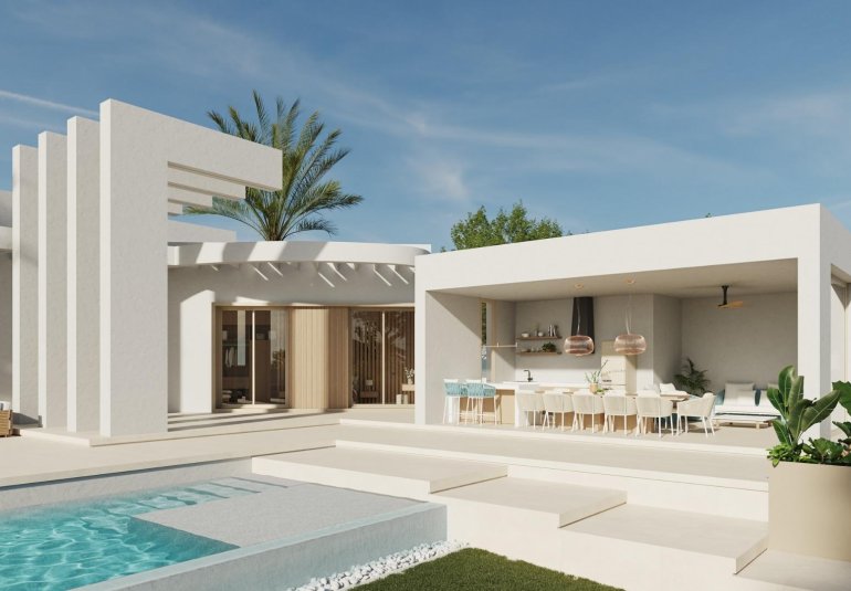 Obra nueva - Villa -
Algorfa - Lomas De La Juliana