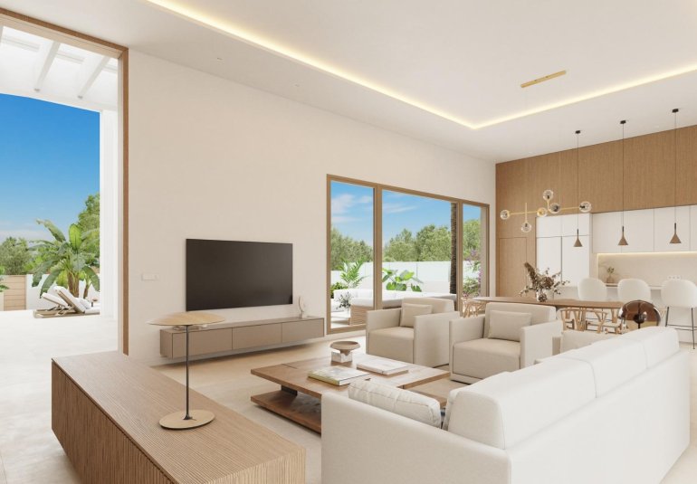 Obra nueva - Villa -
Algorfa - Lomas De La Juliana