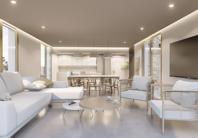 Obra nueva - Villa -
Algorfa - Lomas De La Juliana