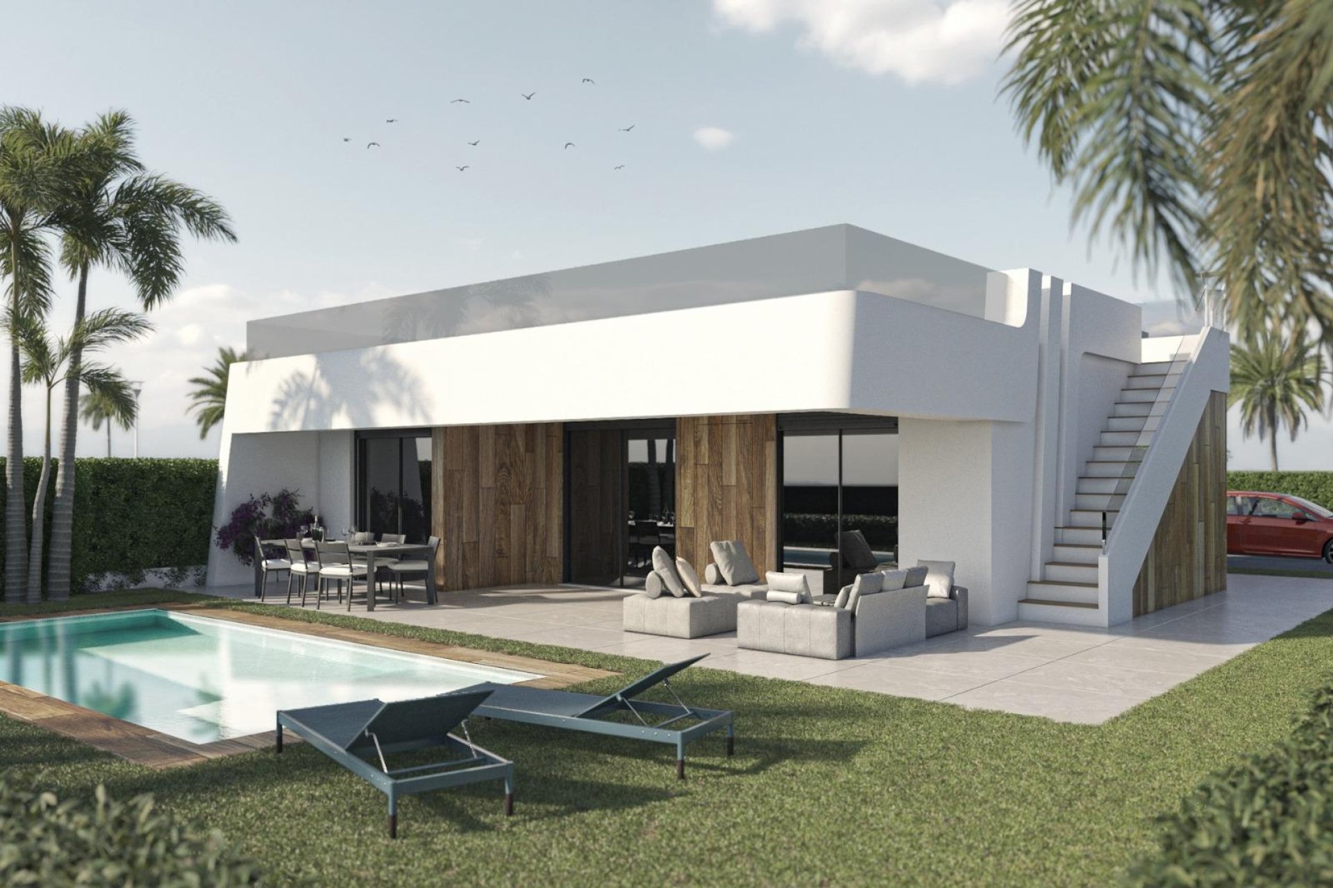 Obra nueva - Villa -
Alhama de Murcia - Condado De Alhama