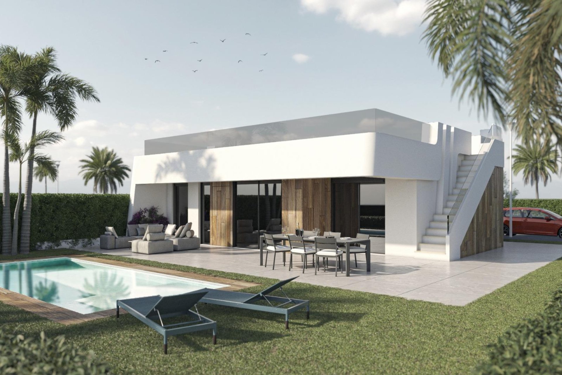 Obra nueva - Villa -
Alhama de Murcia - Condado De Alhama