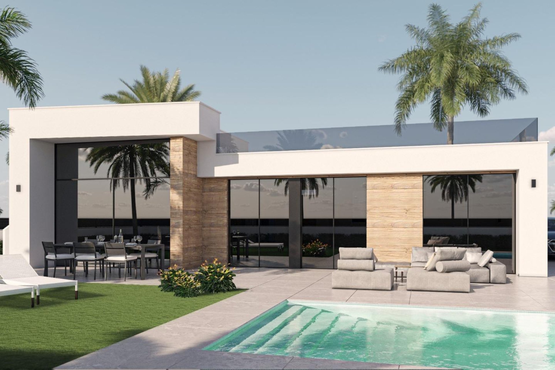Obra nueva - Villa -
Alhama de Murcia - Condado De Alhama