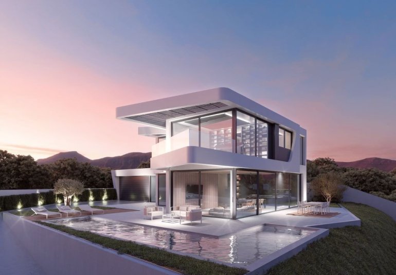 Obra nueva - Villa -
Altea - Santa Clara