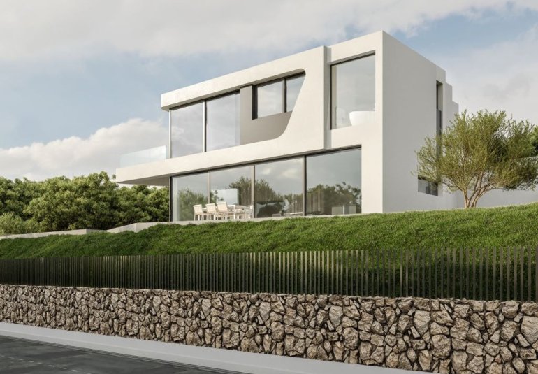 Obra nueva - Villa -
Altea - Santa Clara