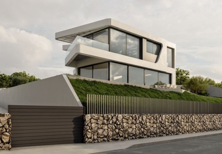 Obra nueva - Villa -
Altea - Santa Clara