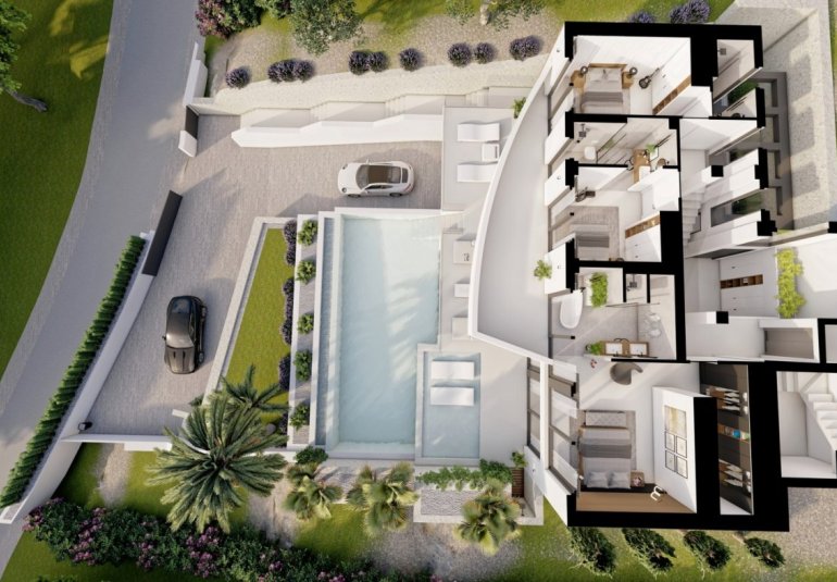 Obra nueva - Villa -
Altea - Sierra Altea