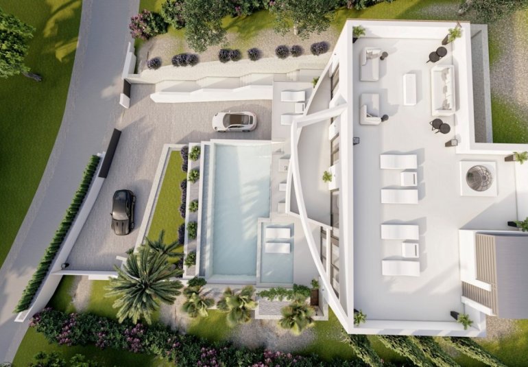 Obra nueva - Villa -
Altea - Sierra Altea