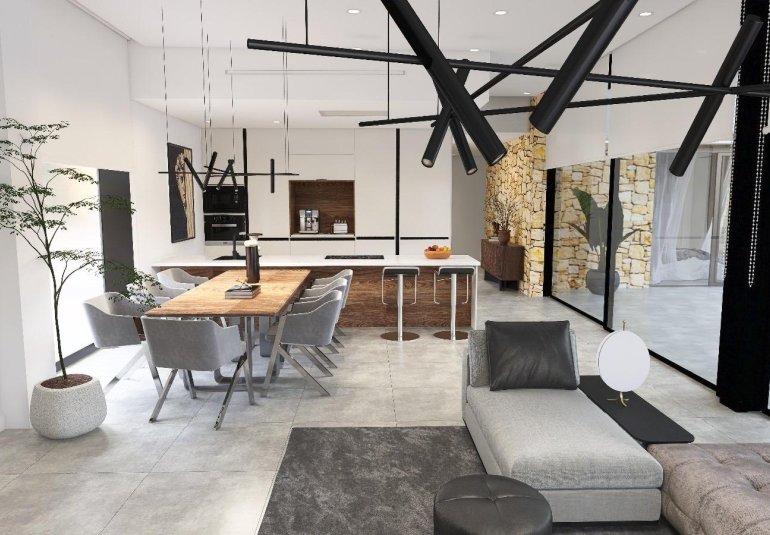 Obra nueva - Villa -
Aspe - Poligono 19