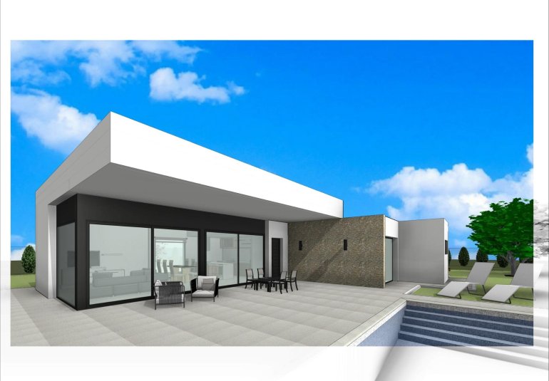 Obra nueva - Villa -
Aspe - Poligono 19