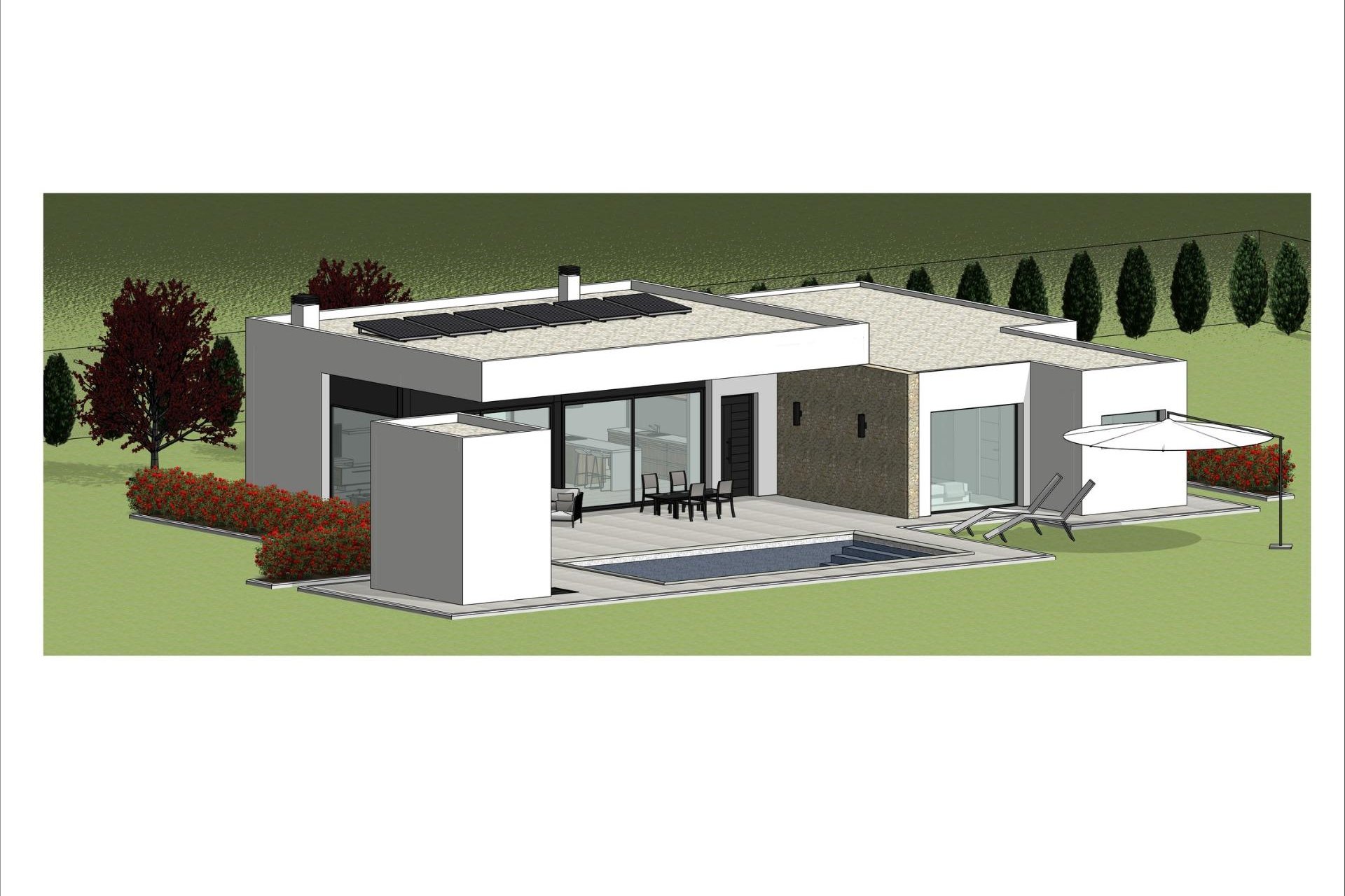 Obra nueva - Villa -
Aspe - Poligono 19