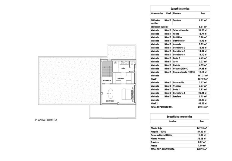 Obra nueva - Villa -
Aspe - Poligono 19