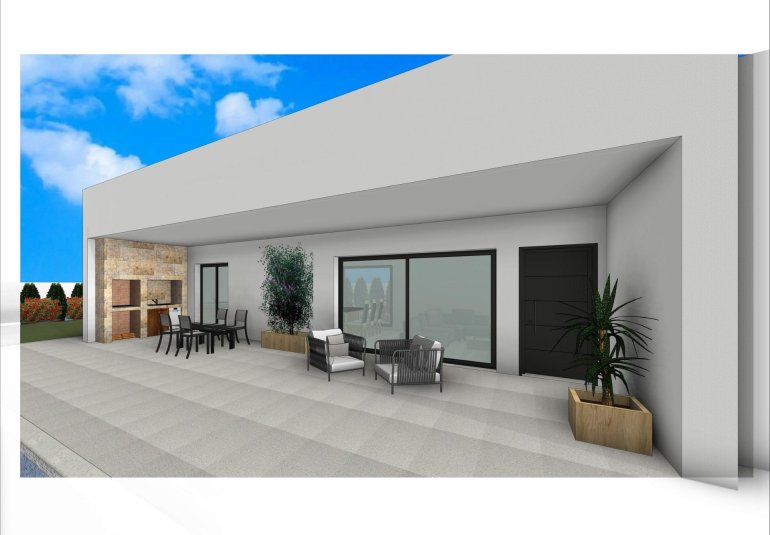 Obra nueva - Villa -
Aspe - Poligono 19