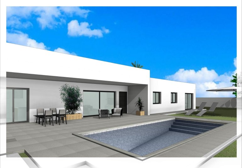 Obra nueva - Villa -
Aspe - Poligono 19
