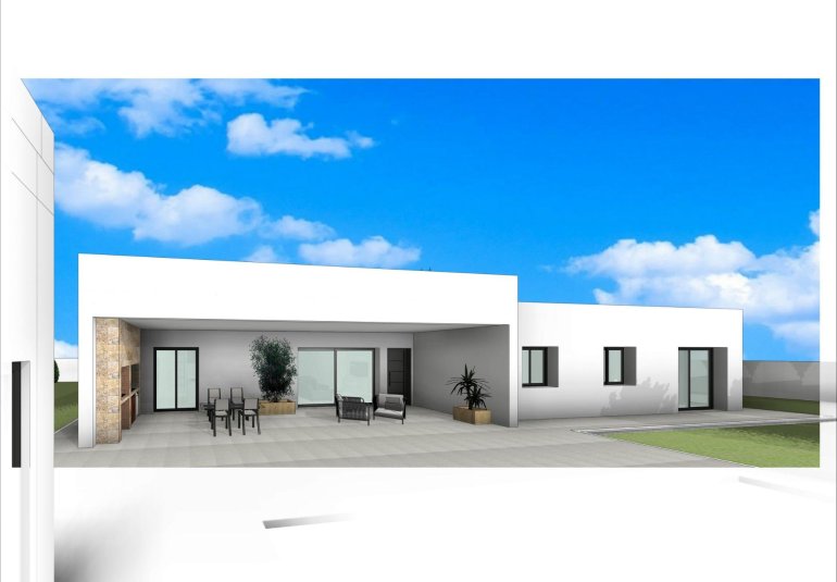 Obra nueva - Villa -
Aspe - Poligono 19